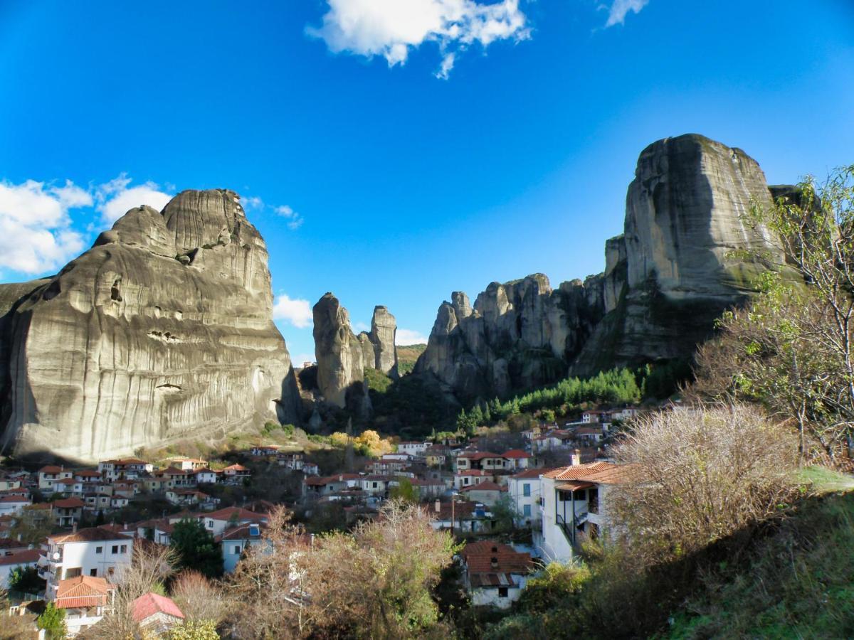 Апартаменты Elenas Meteora Balcony Калампака Экстерьер фото
